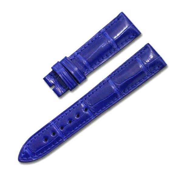 Handmade crocodile leather watch strap for Glashütte Quintessentials - Image 17