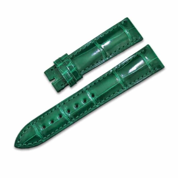Handmade crocodile leather watch strap for Glashütte Quintessentials - Image 14