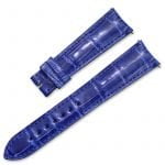 Custom handmade black alligator watchband for Patek Philippe Twenty-4 straps