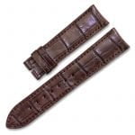 Patek Philippe red alligator leather watch band strap
