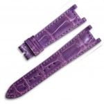 Buy replacement Patek Philippe purple leather strap high-end quality American Alligator at discount price 12mm 14mm 16mm 18mm 19mm 20mm 21mm 22mm 23mm 24mm