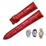 Buy custom Franck Muller Long Green leather watchband 22mm 24mm 26mm strap for sale (2)