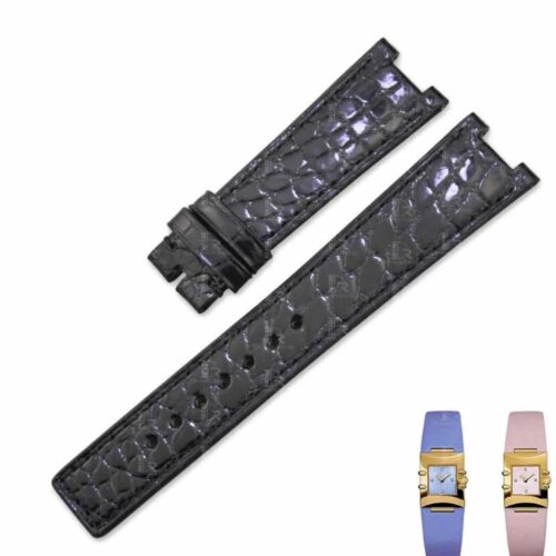 Custom best quality Alligator replacement watchband Omega Constellation leather strap watch band brown - handcrafted