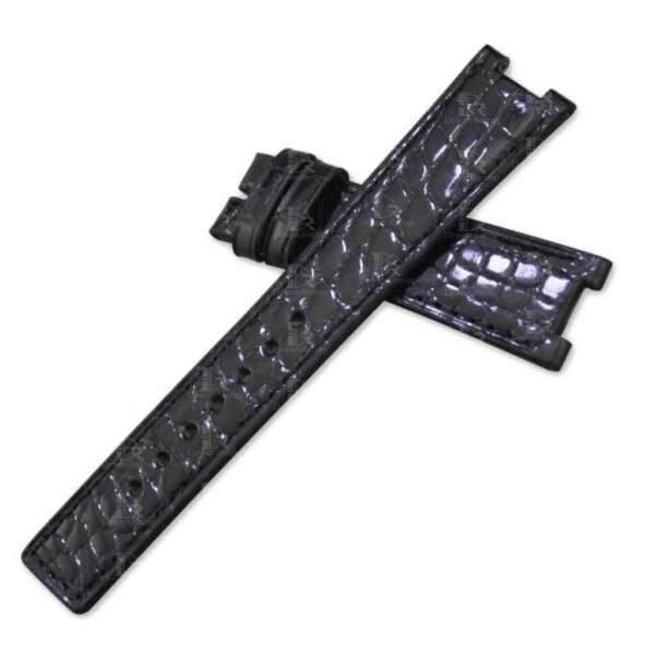Custom strap for Omega Constellation brown Alligator leather watchband - handcrafted