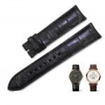 Buy custom Vacheron Constantin 1972 Asymmetric Black leather watch band 14mm 17mm replacement for sale (2)
