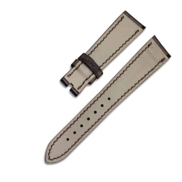 Handmade alligator strap for Vacheron Constantin 1972 Asymmetric purple leather watch band - Customized