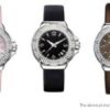 Custom satin strap fit fot TAG Heuer F1 red pink black ribbon replacement watchband - OEM