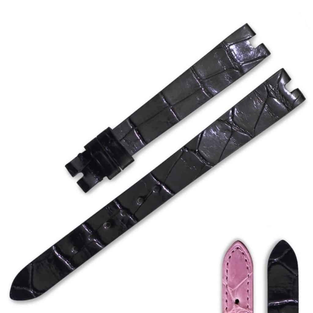 Chopard Happy Diamond crocodile strap replacement leather watchband - customized