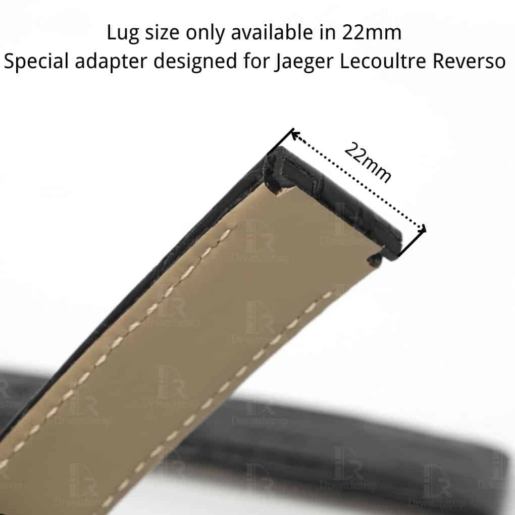 22mm adapter designed for Jaeger Lecoultre Reverso watch