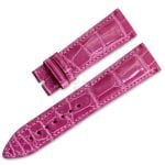 Custom leather strap replacement fit for Patek Philippe pink alligator watch band - customized