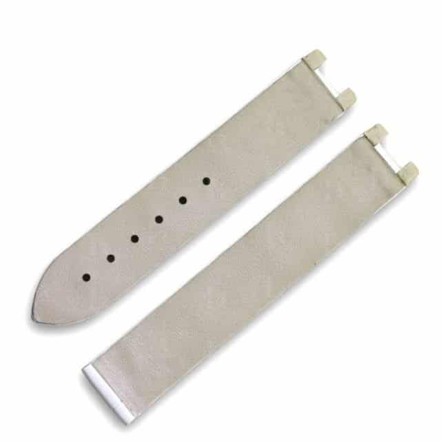 Handmade white Alligator Leather Omega watch band replacement fit for Omega DeVille ladimatic watch women's men's watches Omega watch straps