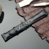 Custom handmade Aftermarket leather watch strap for Franck Muller Conquistador 8006 SC