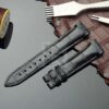 Replacement Aftermarket leather watch strap for Franck Muller Conquistador 8006 SC