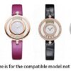 Replacement-Belly-Scale-alligator-strap-for-Chopard-Happy-Diamonds-ladies-watch-band