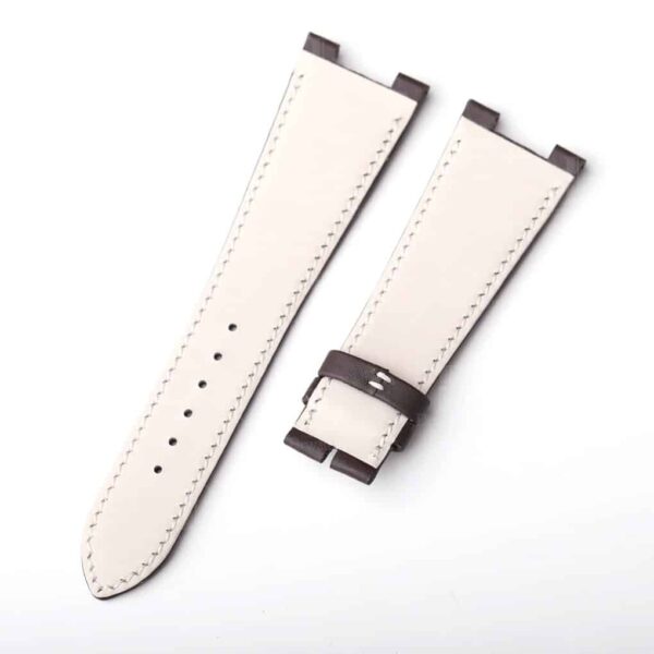 Dark Brown calfskin leather strap for Patek Philippe Nautilus 5712 5711