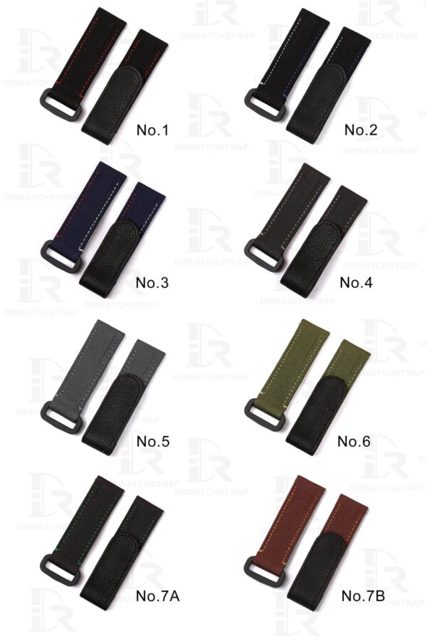 High quality custom velcro replacement made of premium nylon canvas kevlar material