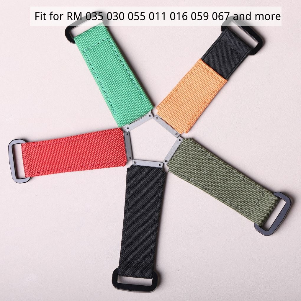 Velcro strap fit for Richard Mille 035 030 055 011 016 059 067 and more