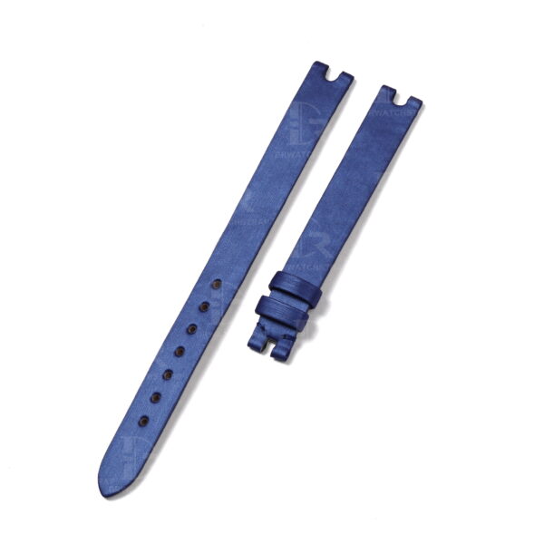 Buy Custom Chopard Happy Diamonds ladies watch Satin leather strap 10mm 11mm 13mm handmade watch band (1)