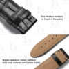 Premium calfskin lining material