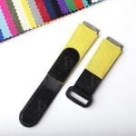 Replacement custom yellow elastic strap for Richard Mille RM67 watch band