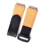 Custom orange elastic watch band for Richard Mille