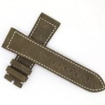 Replacement oliver green suede leather watch band for Zenith Heritage Pilot type 20 bronze 23mm strap (10)