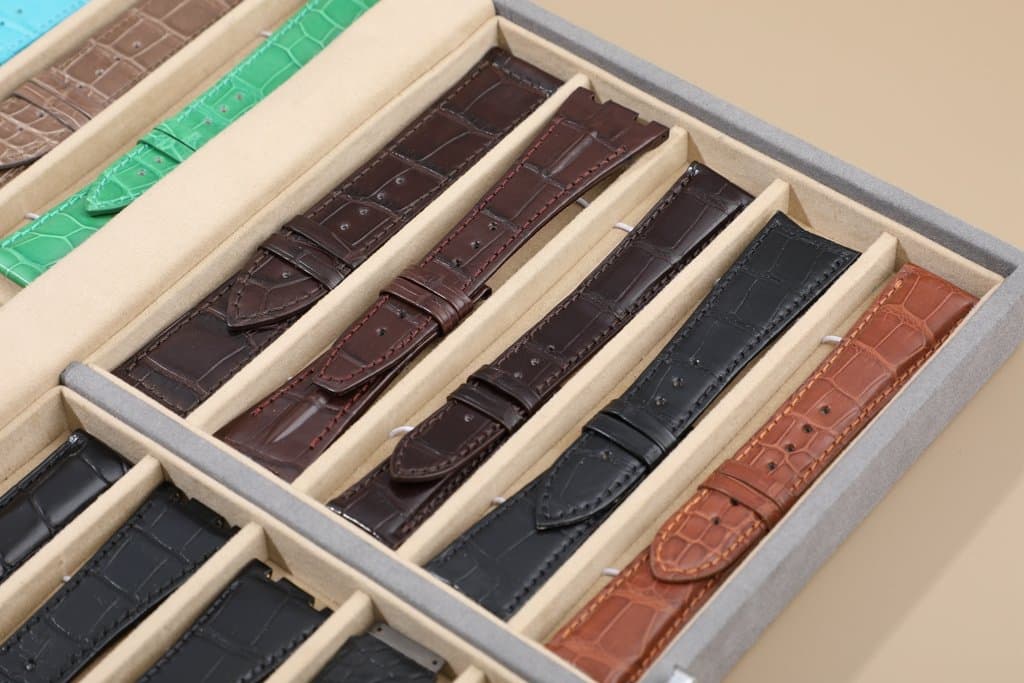 Custom handmade leather watch bands OEM straps from Drwatchstrap