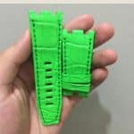 Audemars Piguet Jules Ultra thin brown alligator leather watch band strap (2)