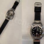 Custom leather watch strap 20mm alligator grain Rolex Bund band leather bund for Rolex, Omega, Tudor, Oris, Daytona, Hamilton