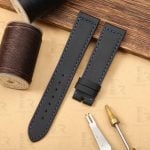 Buy Custom Blancpain Fifty Fathoms Sailcloth strap Black Canvas Velcro Nylon watch straps 20mm 23mm 24mm (1)