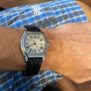 Replacement Cartier Roadster strap alligator leather quickswitch (21)