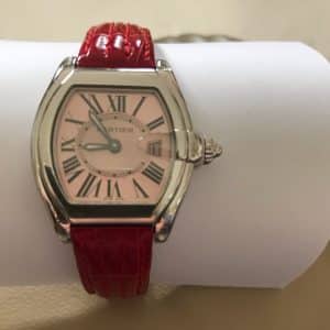 Cartier Roadster S watch stainless steel band quick release band