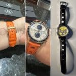 Replacement--red-round-scale-alligator-strap-for-Chopard-Happy-Diamonds-ladies-watch-band