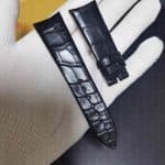 Audemars Piguet Millenary chronograph Brown alligator leather watch band strap (1)