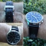 Zenith Pilot Type 20 Chronograph Extra Special Blue suede leather watch band strap (5)