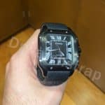 Cartier Santos quickswitch red alligator leather strap