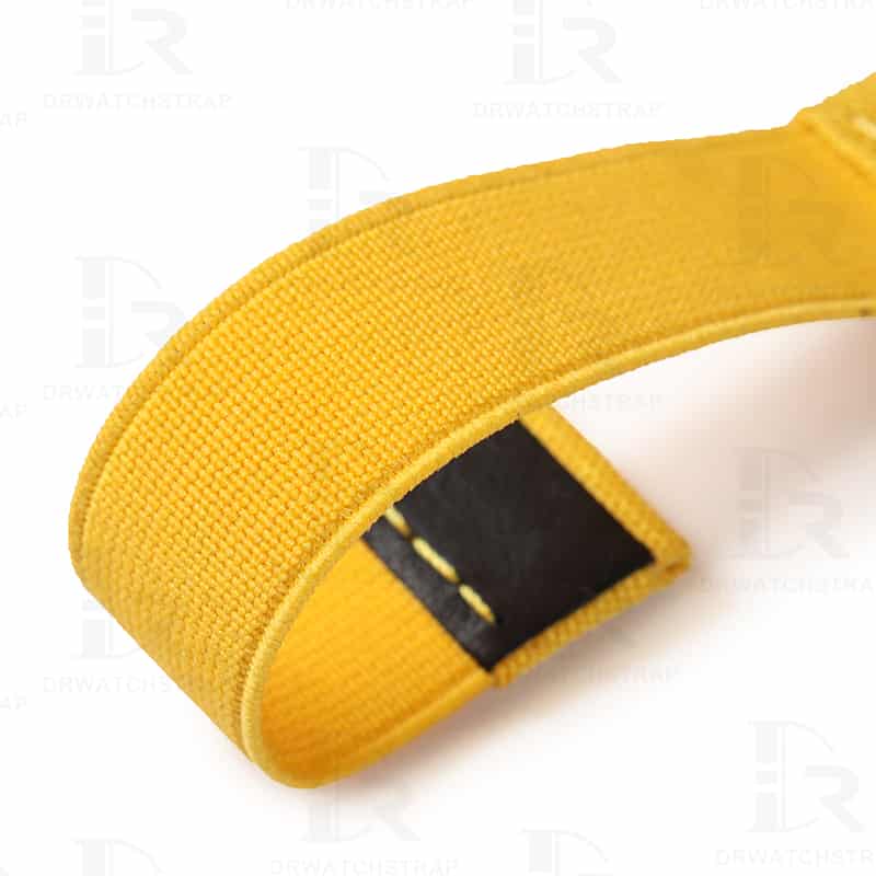 Custom handcrafted 20mm Elastic watch bands for Omega and Swatch Speedmaster strap