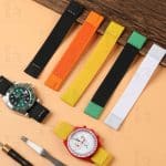 White velcro strap for Richard Mille watch band
