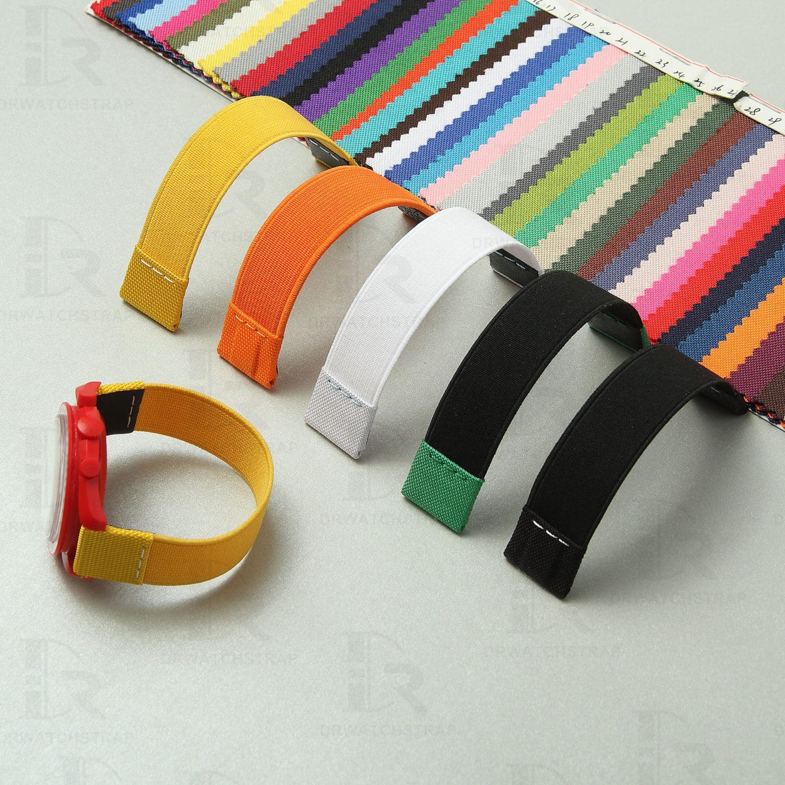 2022 Elastic watch strap for Omega Swatch for sale - Drwatchstrap