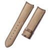 Custom handmade warm grey replacment alligator watch band for Vacheron Constantin Traditionnelle strap quick switch spring bar
