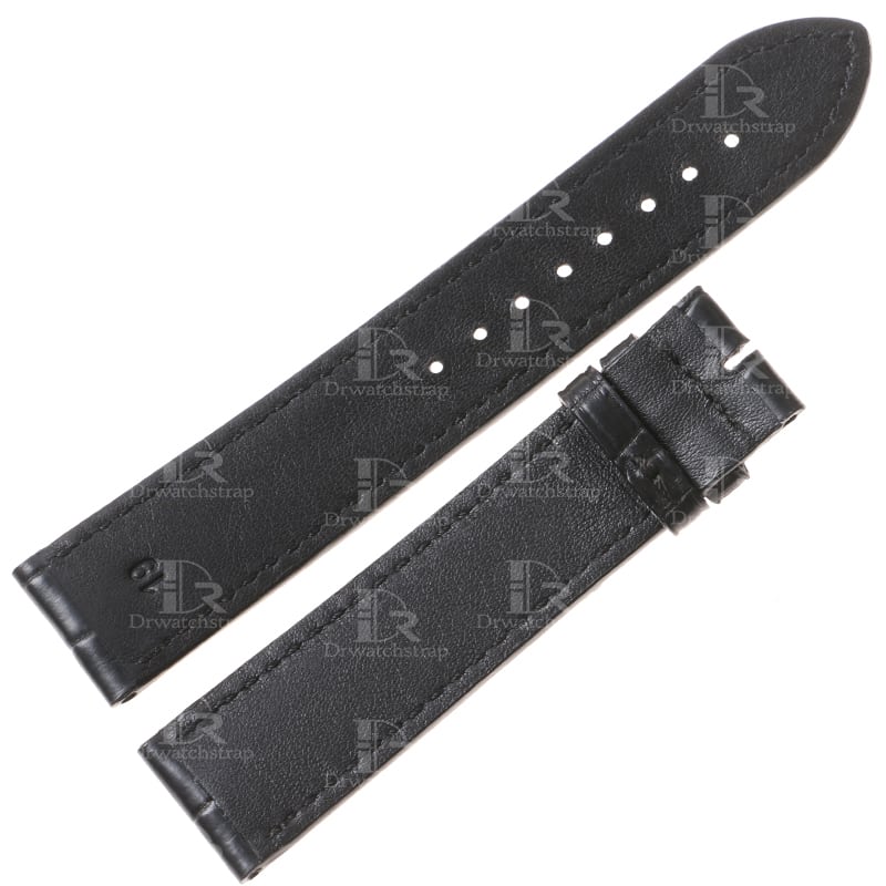 Handmade replacement alligator leather straps for Maurice Lacroix Les Classiques watchband