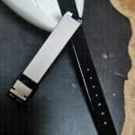 Custom handmade straps for Bvlgari Bzero pink patent leather watch band