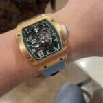 Richard Mille Black Velcro strap Nylon watch straps (4)