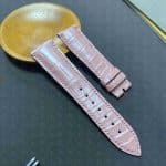 Handmade Replacement Strap for Franck Muller Casablanca 8880 purple pink green Alligator leather strap