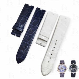 Handmade alligator watch band for Van Cleef & Arpels Poetic Complications strap