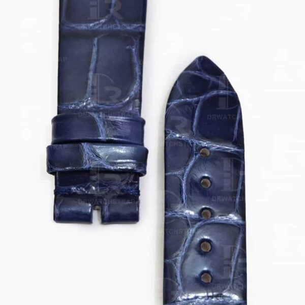 Handmade alligator watchband for VanCleef & Arpels Poetic Complications strap