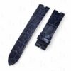 Handmade Blue alligator watch band for Van Cleef & Arpels Poetic Complications strap