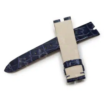 Replacement leather watch strap for Van cleef band