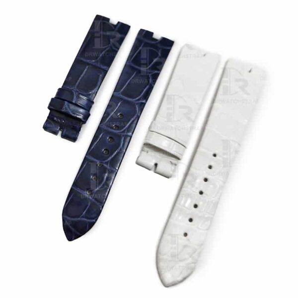 Handmade alligator watch band for Van Cleef & Arpels Poetic Complications strap