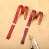 Hermes Red calfskin leather strap